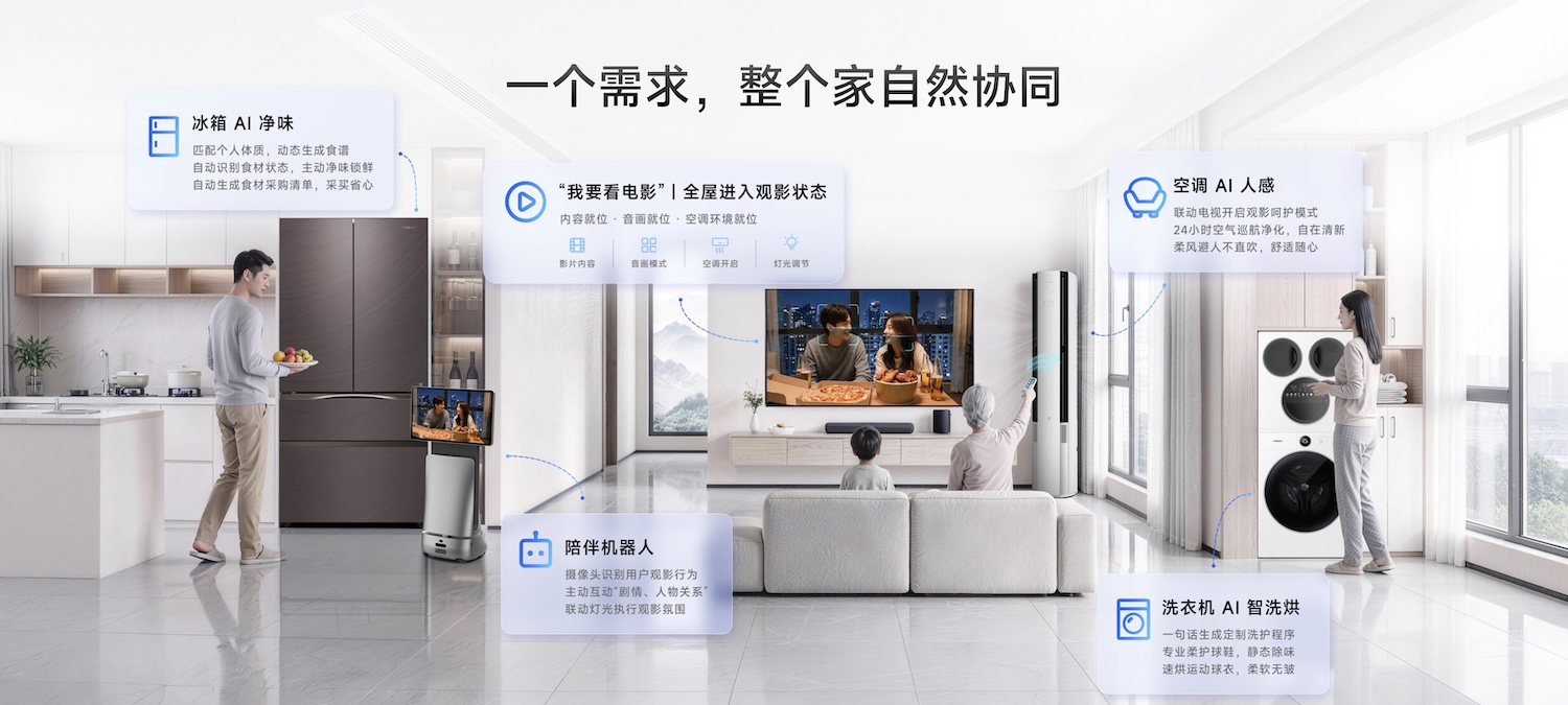 海信JUOS正式发布:电视终于从“听话工具”变成“主动懂家” 图片