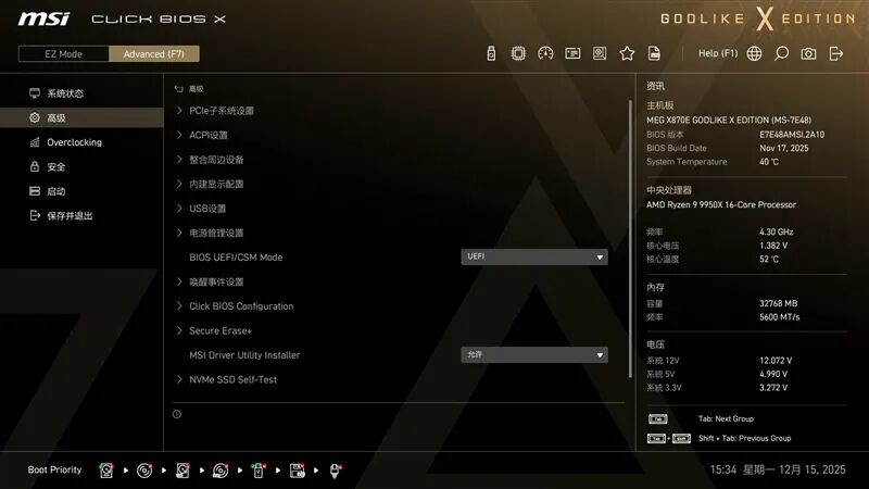 超神十年终极进化！微星MEG X870E GODLIKE X EDITION主板评测：AMD最强音 没有之一