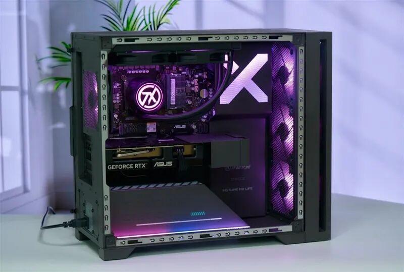 最强160W酷睿Ultra处理器！华硕天选7X主机评测：功耗堪比笔记本 整机待机仅13W